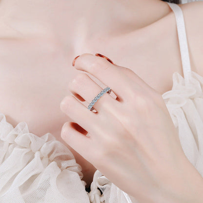 [Novalux]LUXURIOUS 2.2 CARAT FULL ETERNITY MOISSANITE RING