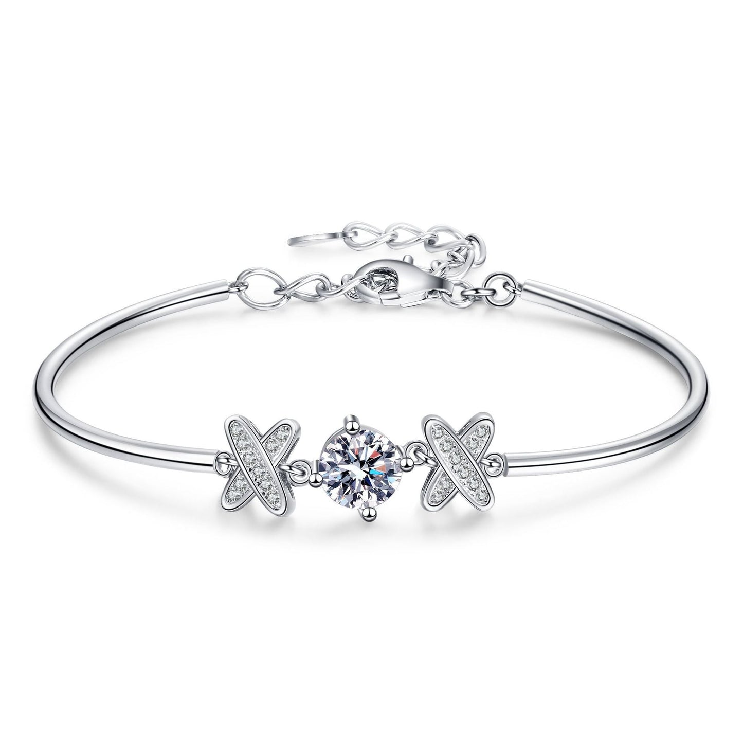 [Novalux]ELEGANT BOW-KNOT MOISSANITE BRACELET