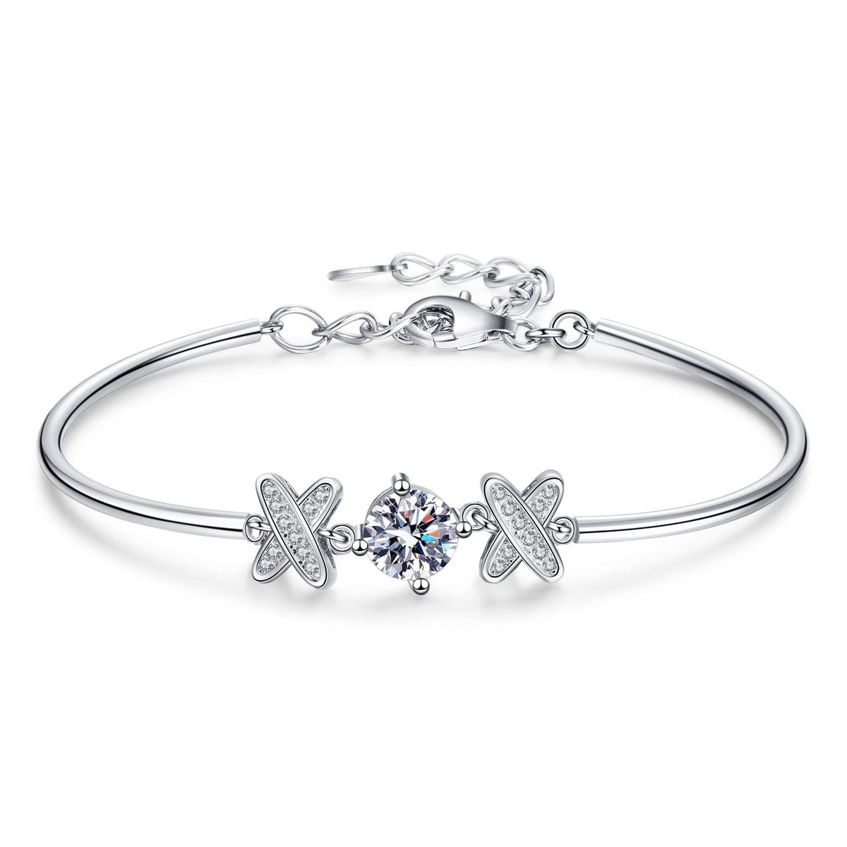 [Novalux]ELEGANT BOW-KNOT MOISSANITE BRACELET