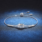 [Novalux]BLOOMING STAR-FLOWER MOISSANITE BRACELET