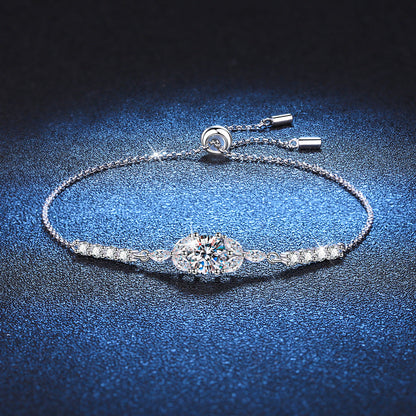 [Novalux]BLOOMING STAR-FLOWER MOISSANITE BRACELET