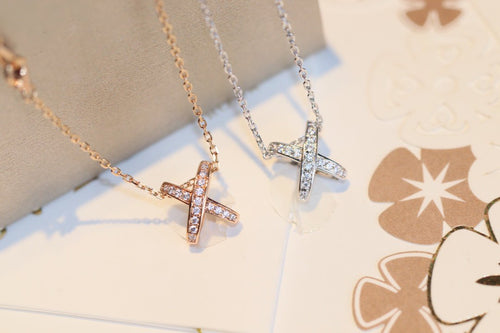 [Novalux]JEUX DE DIAMOND NECKLACE