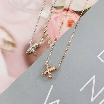 [Novalux]JEUX DE DIAMOND NECKLACE
