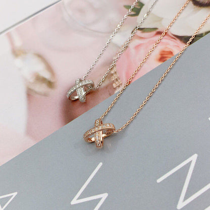 [Novalux]JEUX DE DIAMOND NECKLACE