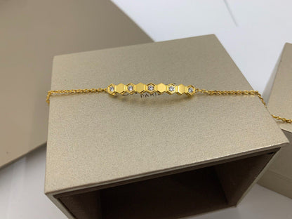[Novalux]BEE LOVE BRACELET DIAMOND