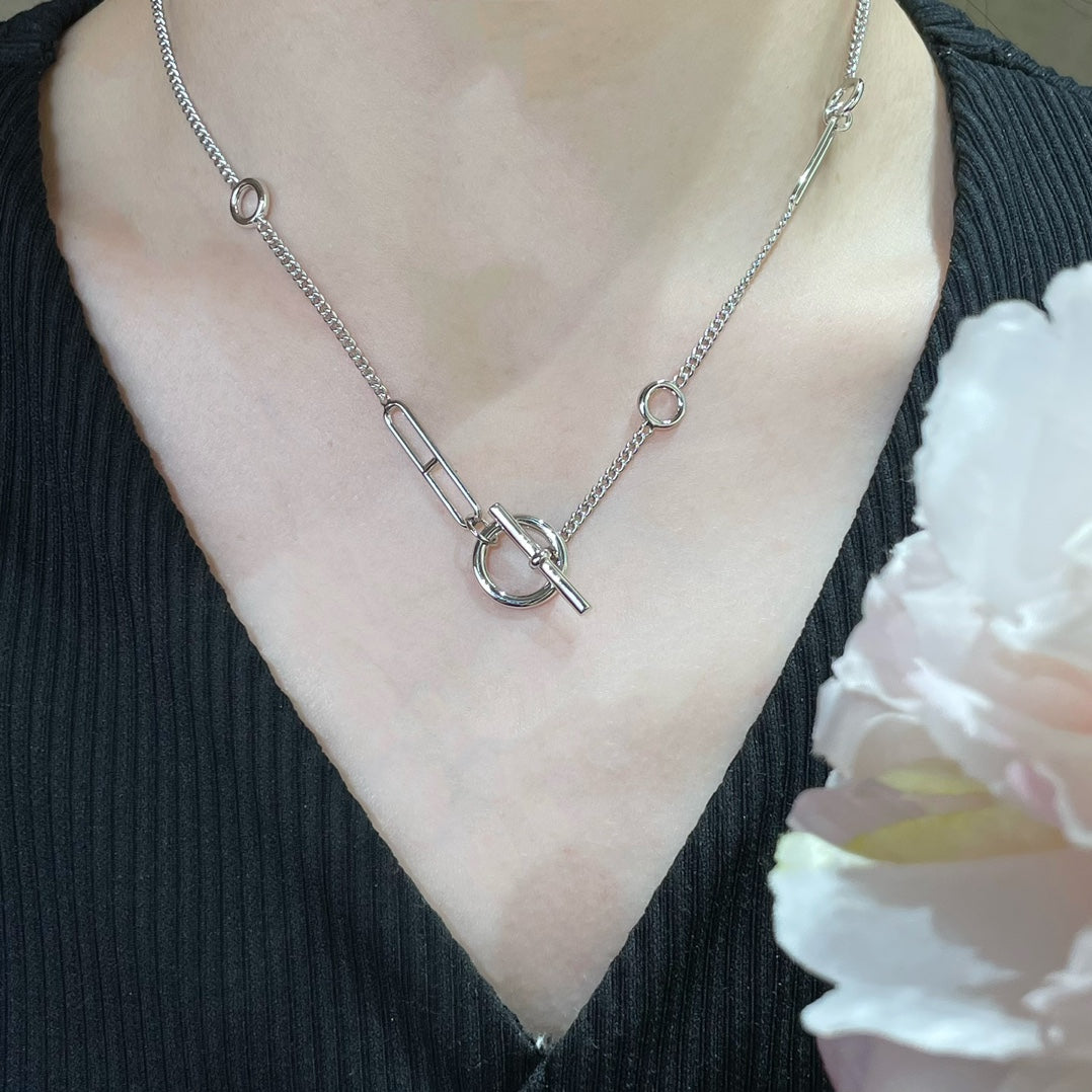 [Novalux]HM STERLING CHAINE D'ANCRE HEART