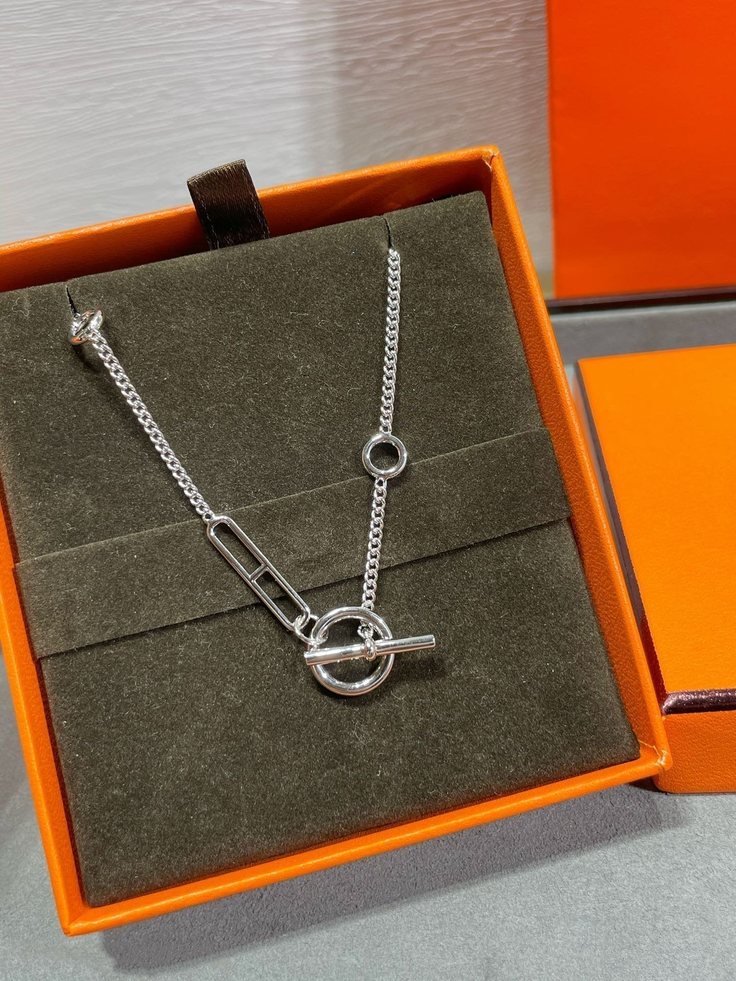 [Novalux]HM STERLING CHAINE D'ANCRE HEART
