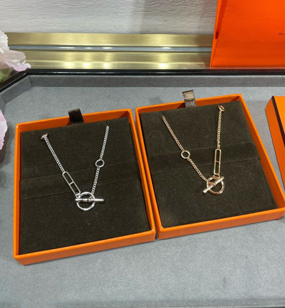 [Novalux]HM STERLING CHAINE D'ANCRE HEART