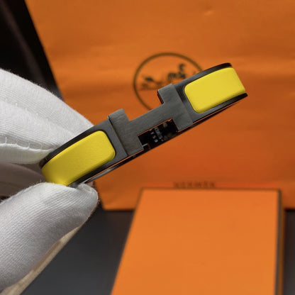 [Novalux]CLIC HM SO BLACK YELLOW BRACELET