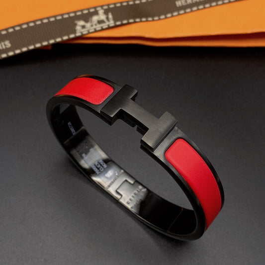 [Novalux]CLIC HM SO BLACK RED BRACELET