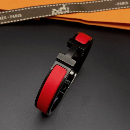 [Novalux]CLIC HM SO BLACK RED BRACELET