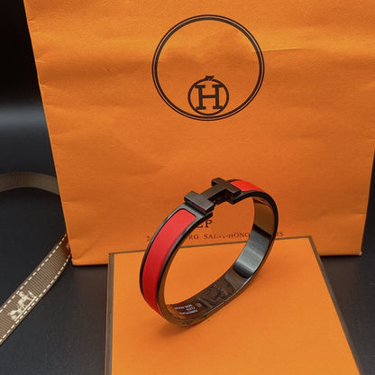 [Novalux]CLIC HM SO BLACK RED BRACELET