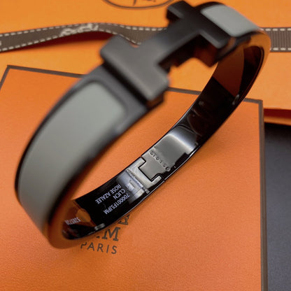 [Novalux]CLIC HM SO BLACK GREY BRACELET