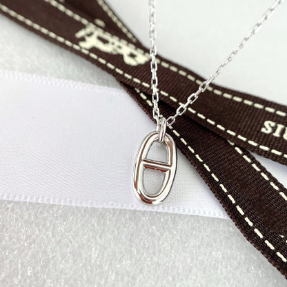 [Novalux]HM PIG NOSE NECKLACE