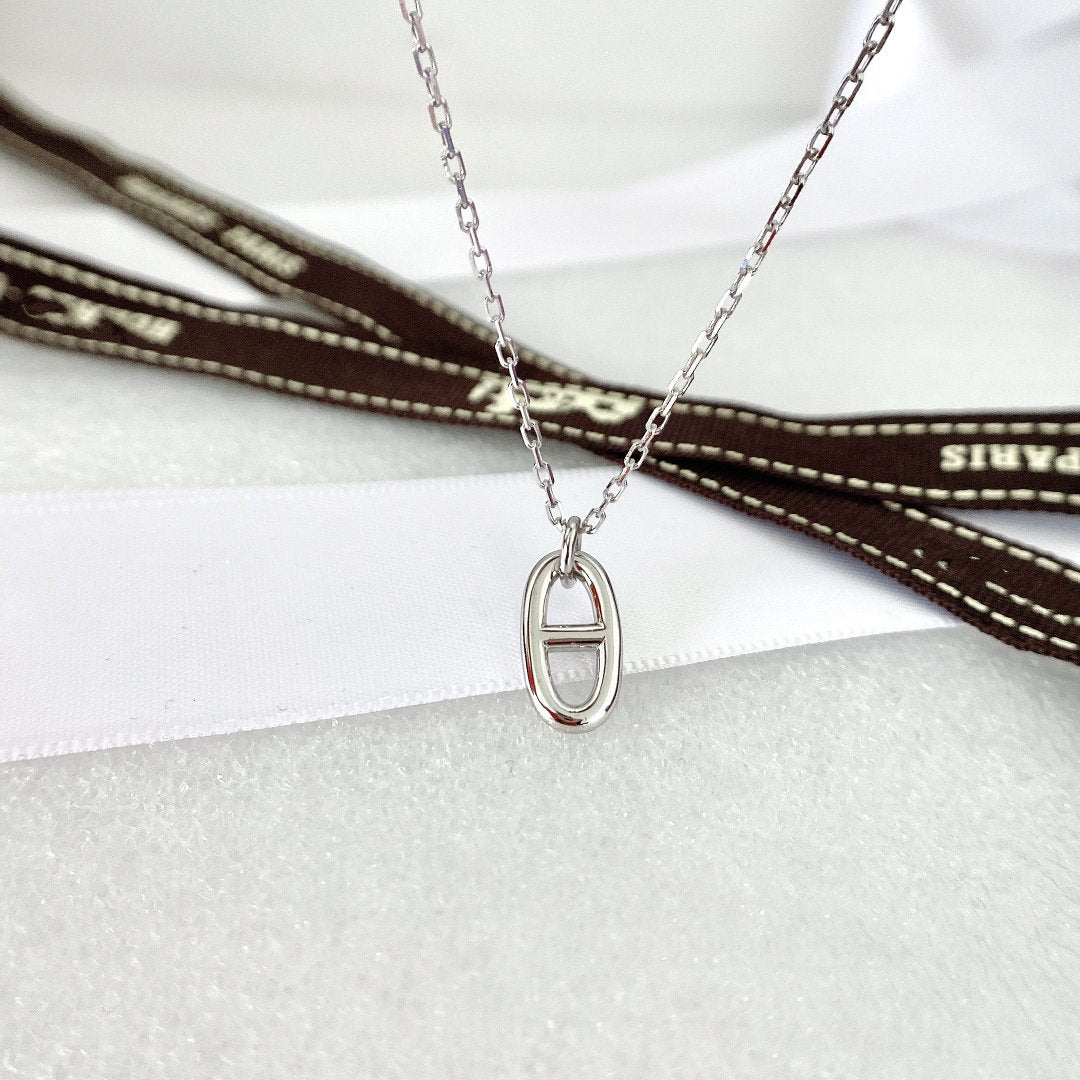 [Novalux]HM PIG NOSE NECKLACE