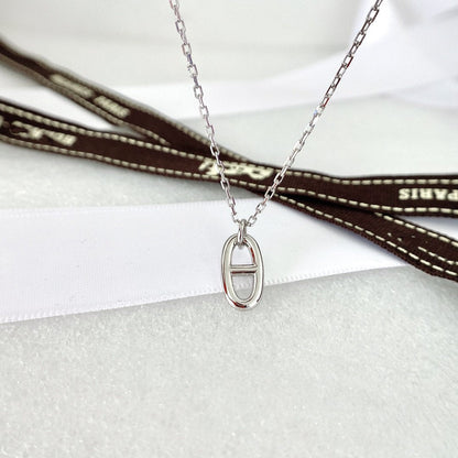 [Novalux]HM PIG NOSE NECKLACE