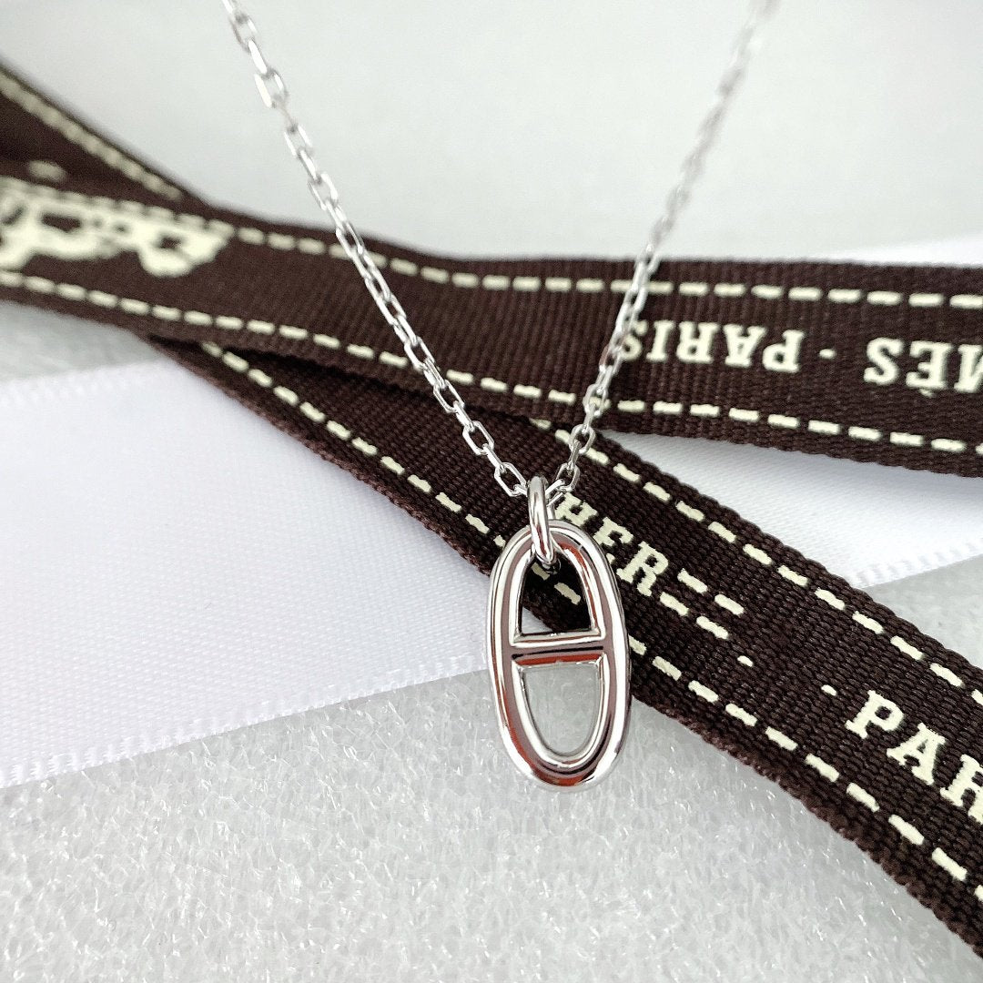 [Novalux]HM PIG NOSE NECKLACE