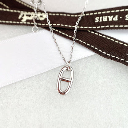 [Novalux]HM PIG NOSE NECKLACE