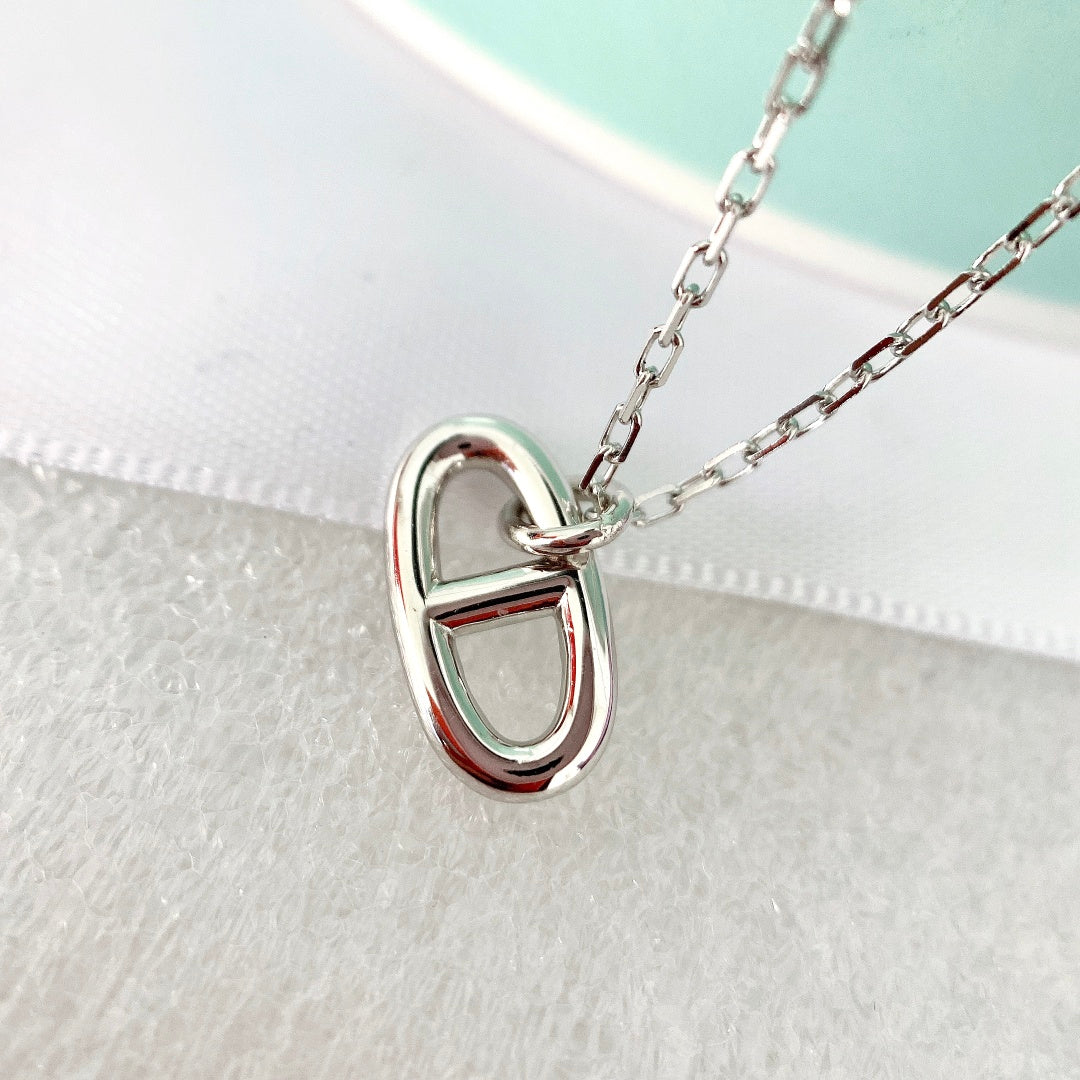 [Novalux]HM PIG NOSE NECKLACE