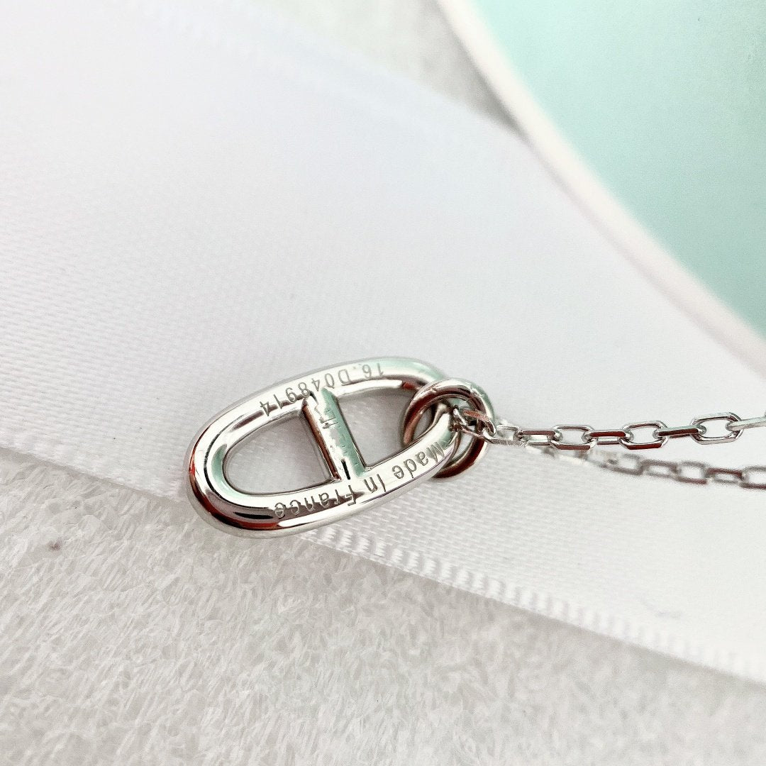 [Novalux]HM PIG NOSE NECKLACE