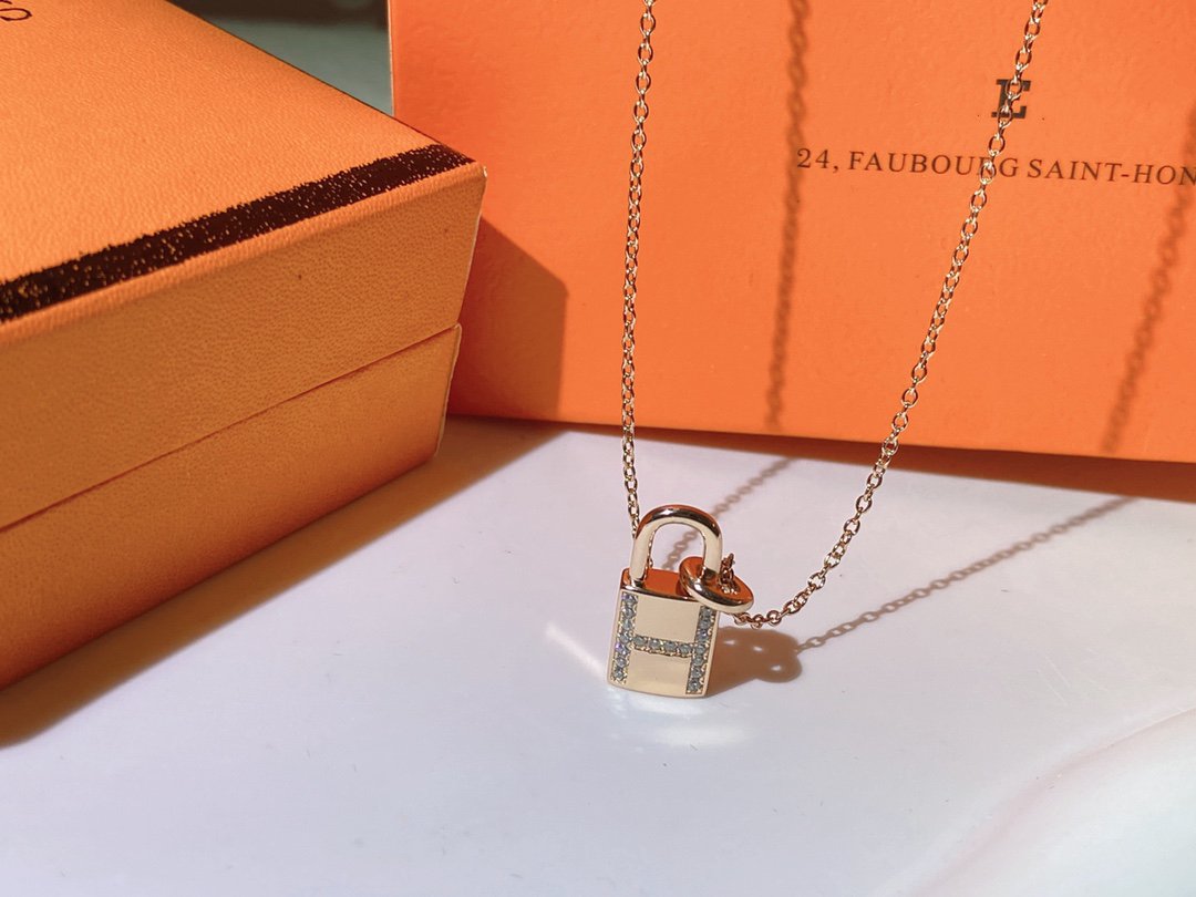 [Novalux]HM ADVANCED NICHE LOCK HEAD NECKLACE DIAMONDS