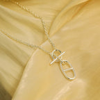 [Novalux]HM CHAINE D'ANCRE PENDANT NECKLACE STERLING SILVER