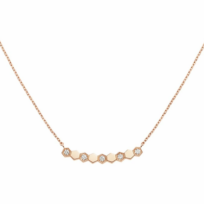 [Novalux]BEE MY LOVE DIAMOND NECKLACE