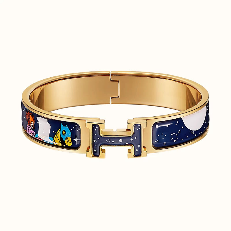 [Novalux]H STAR AND MOON BRACELET 12MM