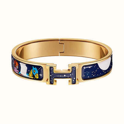 [Novalux]H STAR AND MOON BRACELET 12MM