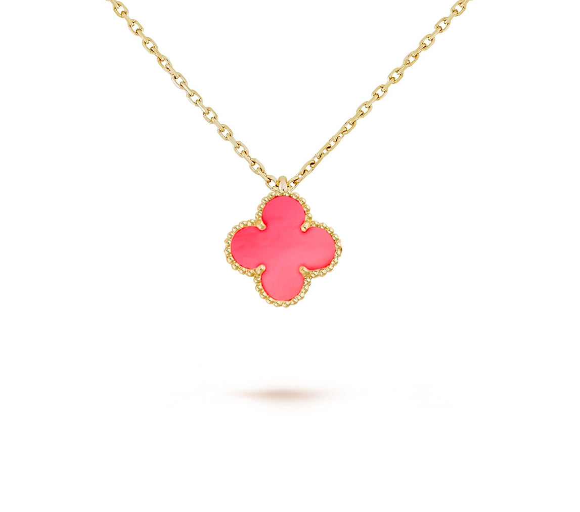[Novalux]9.5MM MINI CLOVER PENDANT NECKLACE COLLECTION