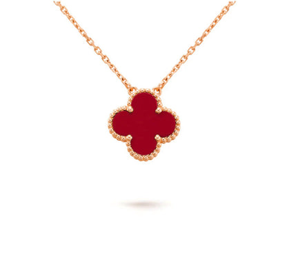 [Novalux]15MM CLOVER FLOWER PENDANT NECKLACE COLLECTION