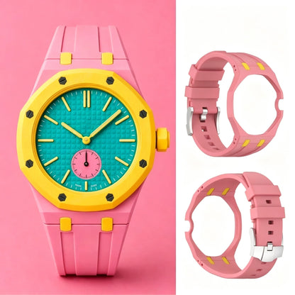[Novalux]ROYAL OAK POP EXCLUSIVE RUBBER STRAP
