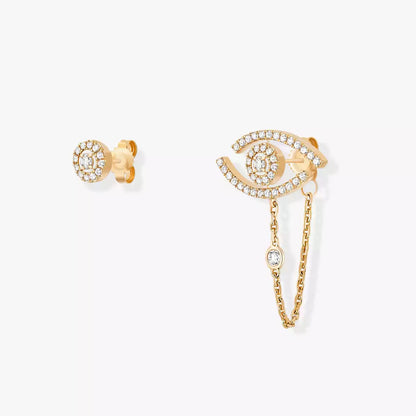 [Novalux]LUCKY EYE DIAMOND EARRINGS