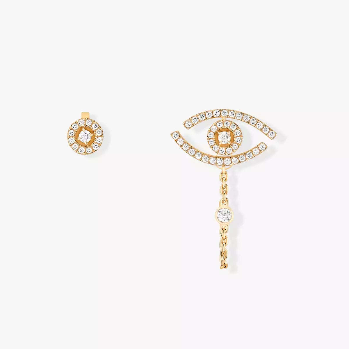 [Novalux]LUCKY EYE DIAMOND EARRINGS