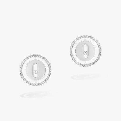 [Novalux]LUCKY MOVE DIAMOND EARRINGS