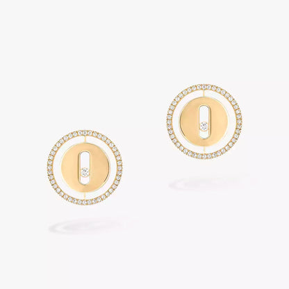 [Novalux]LUCKY MOVE DIAMOND EARRINGS