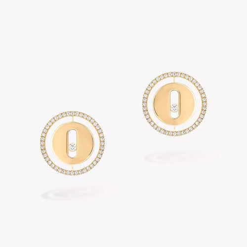 [Novalux]LUCKY MOVE DIAMOND EARRINGS