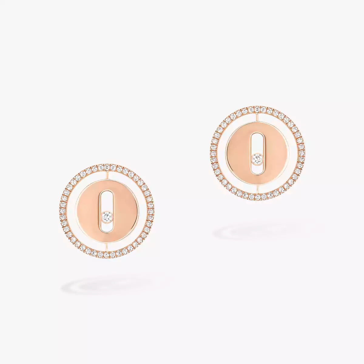 [Novalux]LUCKY MOVE DIAMOND EARRINGS