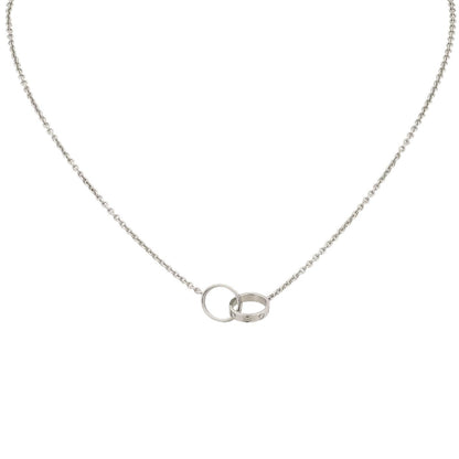 [Novalux]LOVE DOUBLE-RING PENDANT NECKLACE