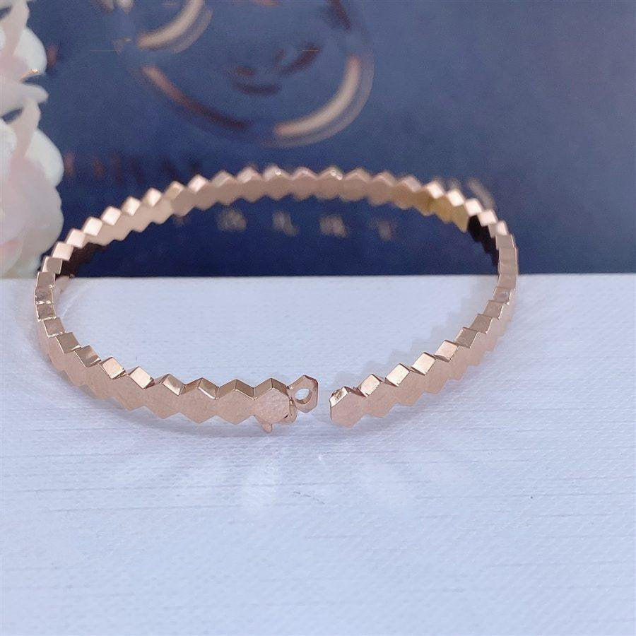 [Novalux]BEE LOVE ROSE GOLD BRACELET
