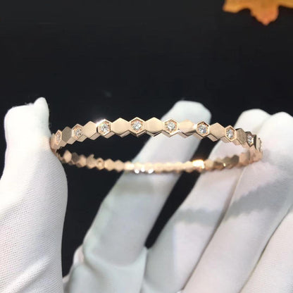 [Novalux]BEE LOVE SILVER DIAMOND BRACELET