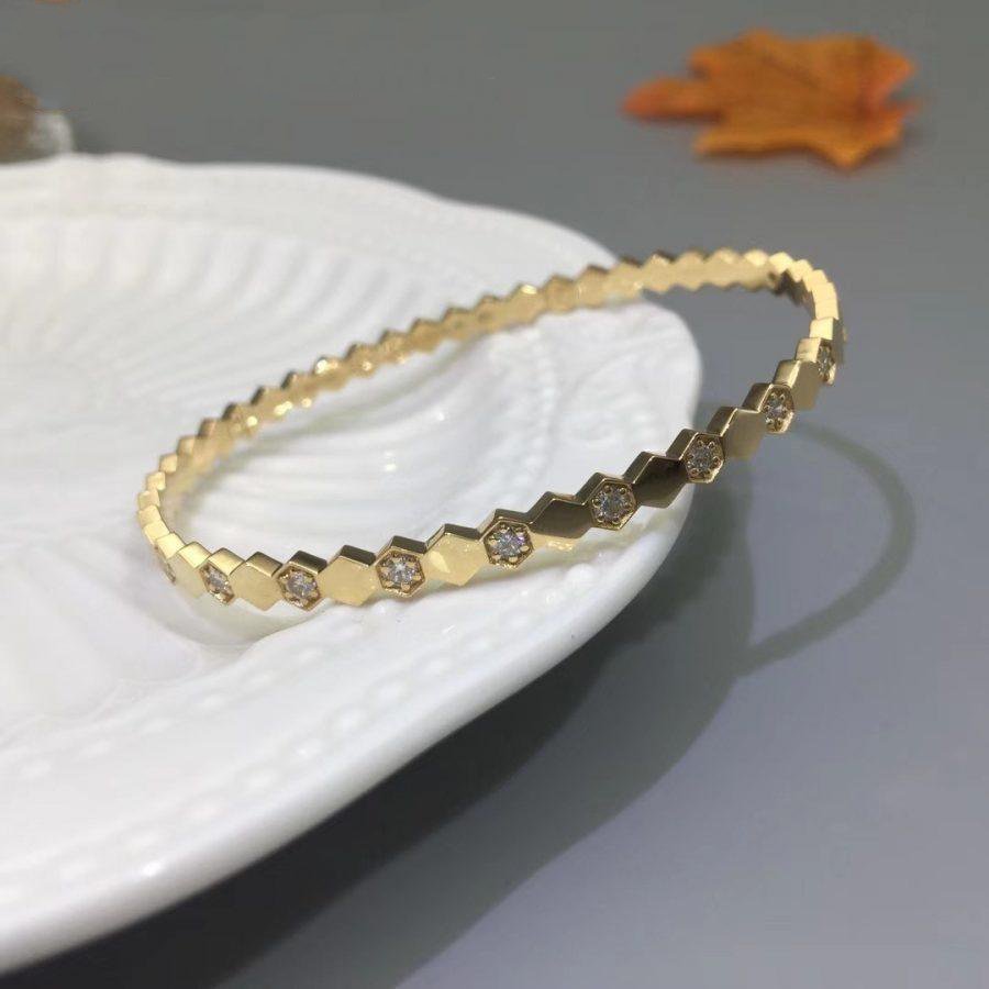 [Novalux]BEE LOVE GOLD DIAMOND BRACELET