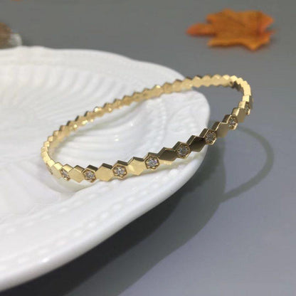 [Novalux]BEE LOVE GOLD DIAMOND BRACELET
