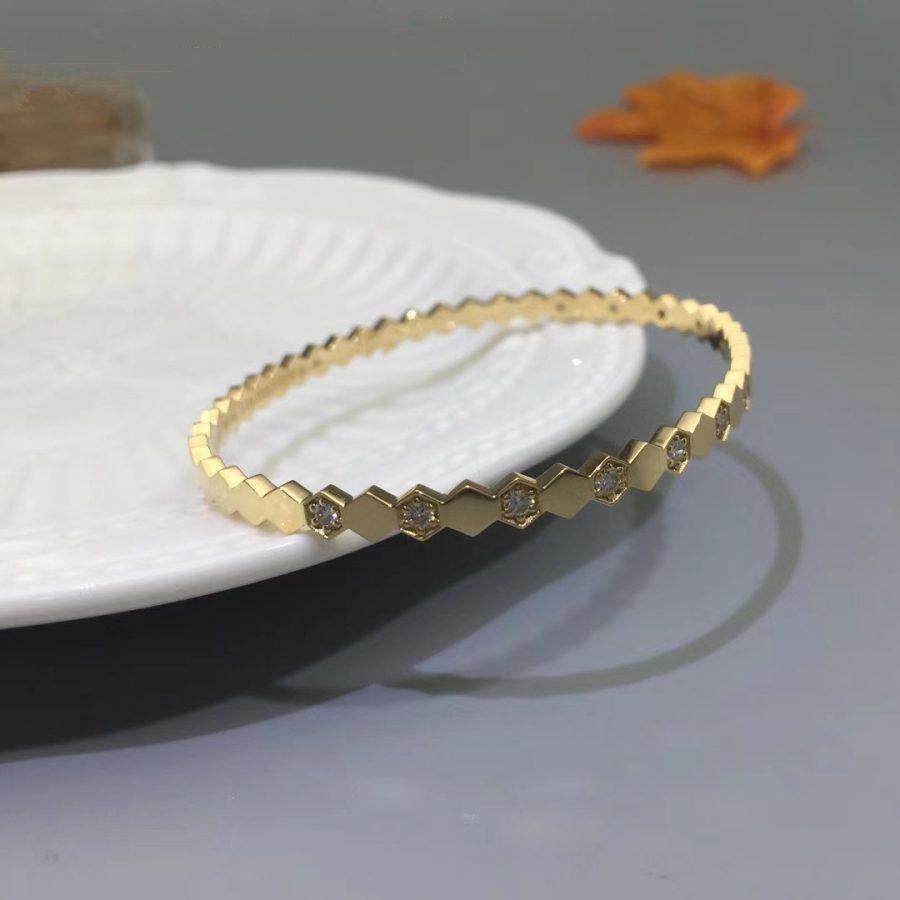 [Novalux]BEE LOVE GOLD DIAMOND BRACELET