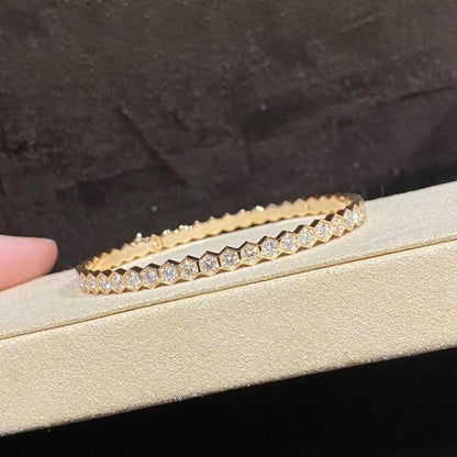 [Novalux]BEE LOVE GOLD BRACELET FULL DIAMOND