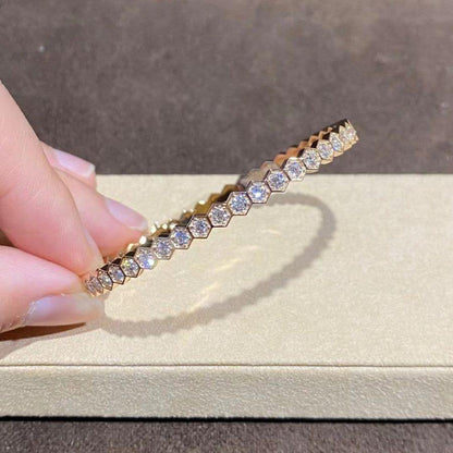 [Novalux]BEE LOVE GOLD BRACELET FULL DIAMOND