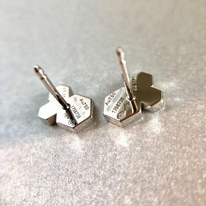 [Novalux]BEE LOVE SILVER DIAMOND EARRINGS