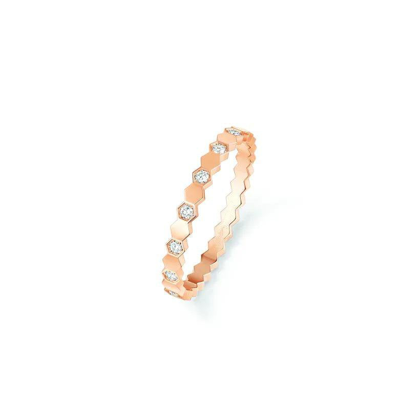 [Novalux]BEE LOVE RING ROSE GOLD DIAMOND