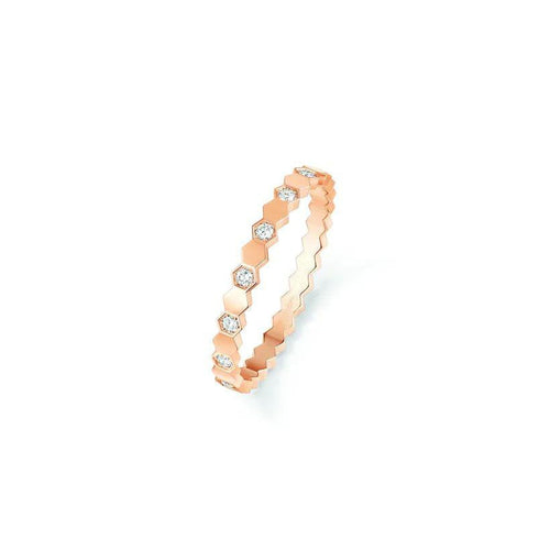 [Novalux]BEE LOVE RING ROSE GOLD DIAMOND
