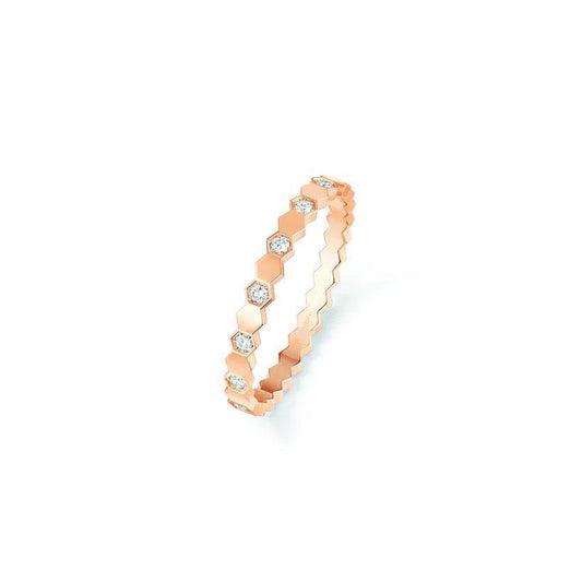 [Novalux]BEE LOVE RING ROSE GOLD DIAMOND